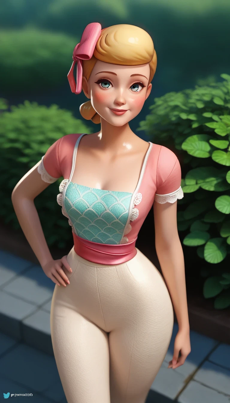 score_9, score_10_above, score_20_above, score_8_above, a naked girl , light blue wool fabric dress wool fabric pants , pink ribbon on the waist not tight , short sleeves , short hair, looking at the spectator, beautiful, animated 3d cartoons , sexy poses, smile, blush, Middle view , beautiful eyes, blows, outdoor, nature background, cinematic dust , sexy breasts outside the dress , Girl covered in transparent
BoBeep XLP DisneyStyle XLP