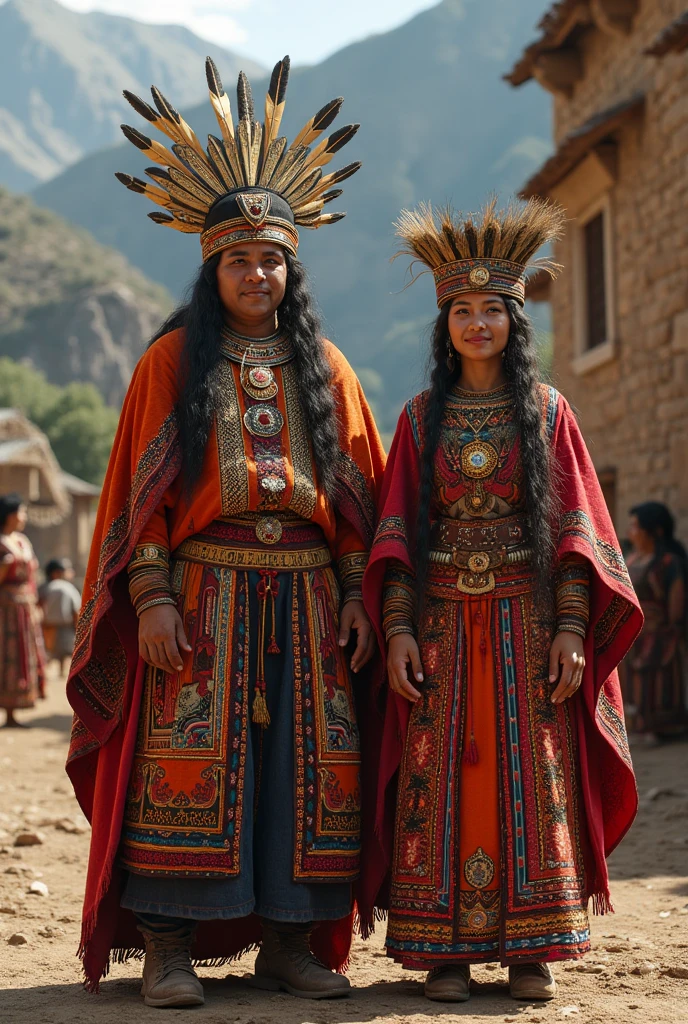 Typical clothing of the Tarahumara indigenous tribe