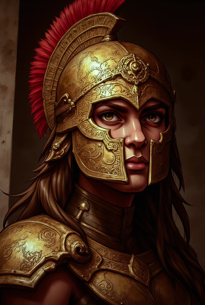 Teenage Centurion Warrior, Red and gray armor, Men and women working together, Man and woman side by side, Pretty Face, Clean face, Highly detailed face, Happy, Female Warrior, Hyper Detailed, 8K, unreal enginee 5, celebrating, Anime-style girl with beautiful whole body, clean detailed faces, intracate clothing, analogous colors, Glowing shadows, beautiful gradients, depth of fields, CLEAN IMAGE, Soccer field settings, High quality, high detailing, High Definition, Luminous Studio graphics engine, Cute face, Heroic, Sword, Victory, Full body, extra detailed face, Bright eye, Beautiful Girl, Fantasy, Everyday colors, insanely detailed and intricat, Hyper realistic, super detailed, Ultra HD, Vivid, low angles