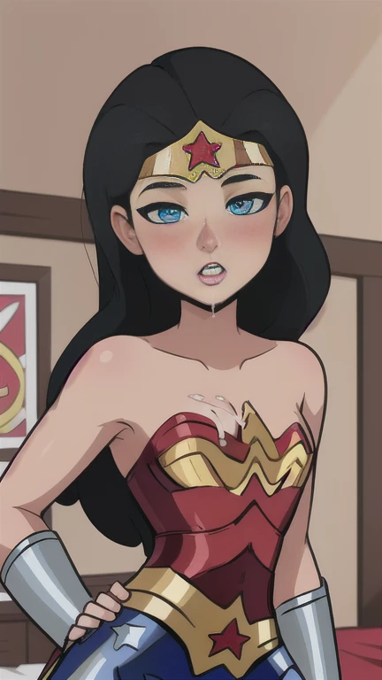 wonder woman and Batman having sex