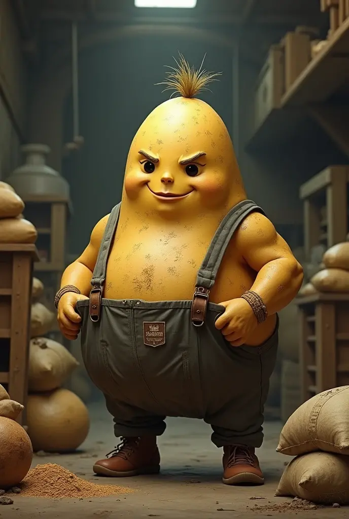 Potato character Labor