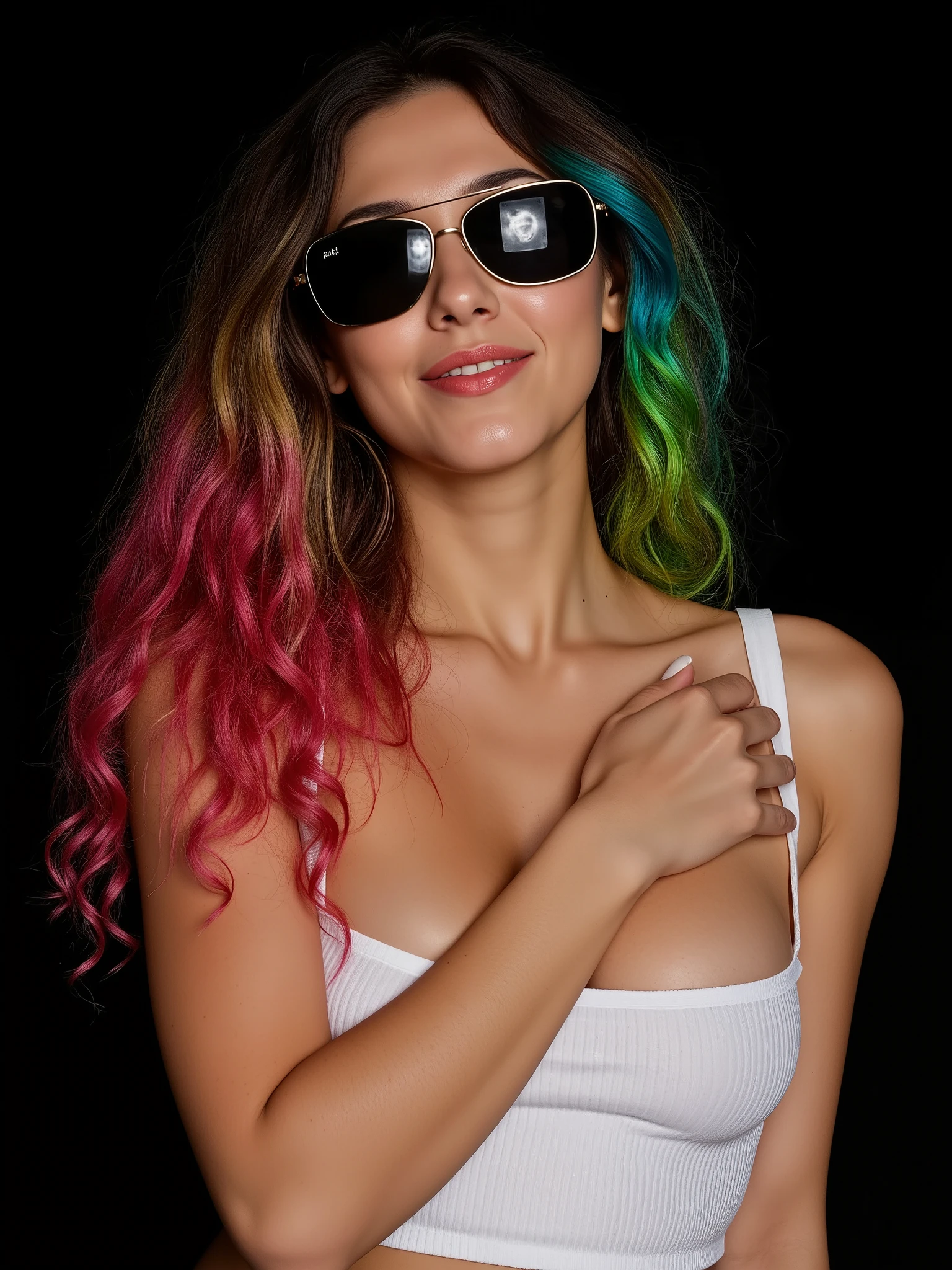 Create imaginative and amazing images demonstrating the style of ((Whorecore)), hyper realistic, 8k, vibrant colors, sharp crisp image,
