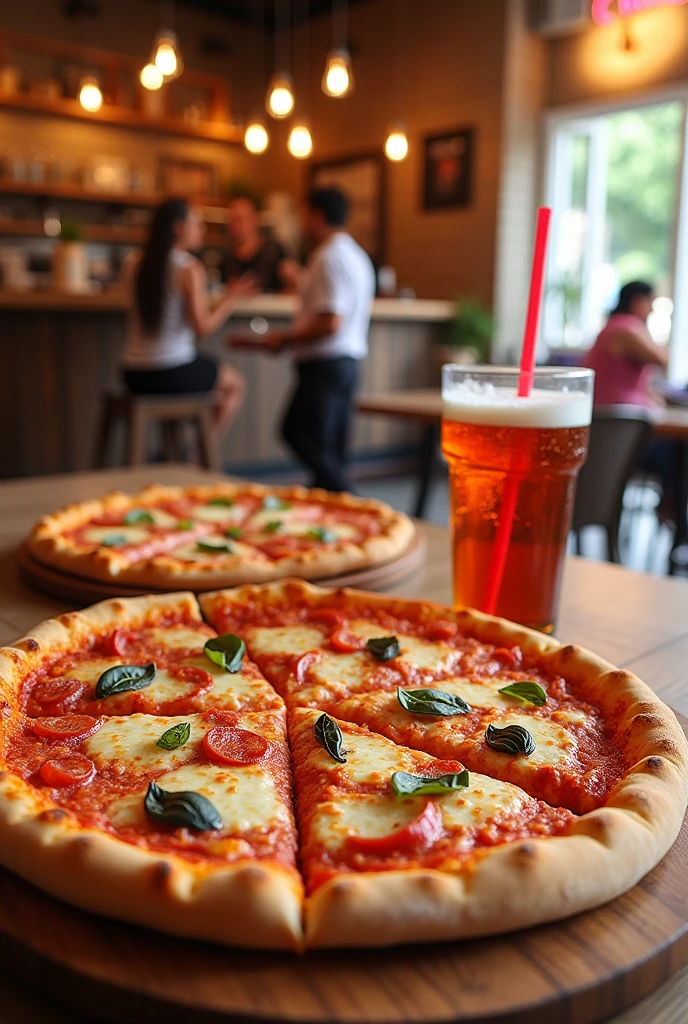 I would like to do a promotion at my pizzeria 
Name of the Pizzaria Point da Ponte 
Pizzaplus 50 reais promotion 
Add a pizza and a soft drink 
