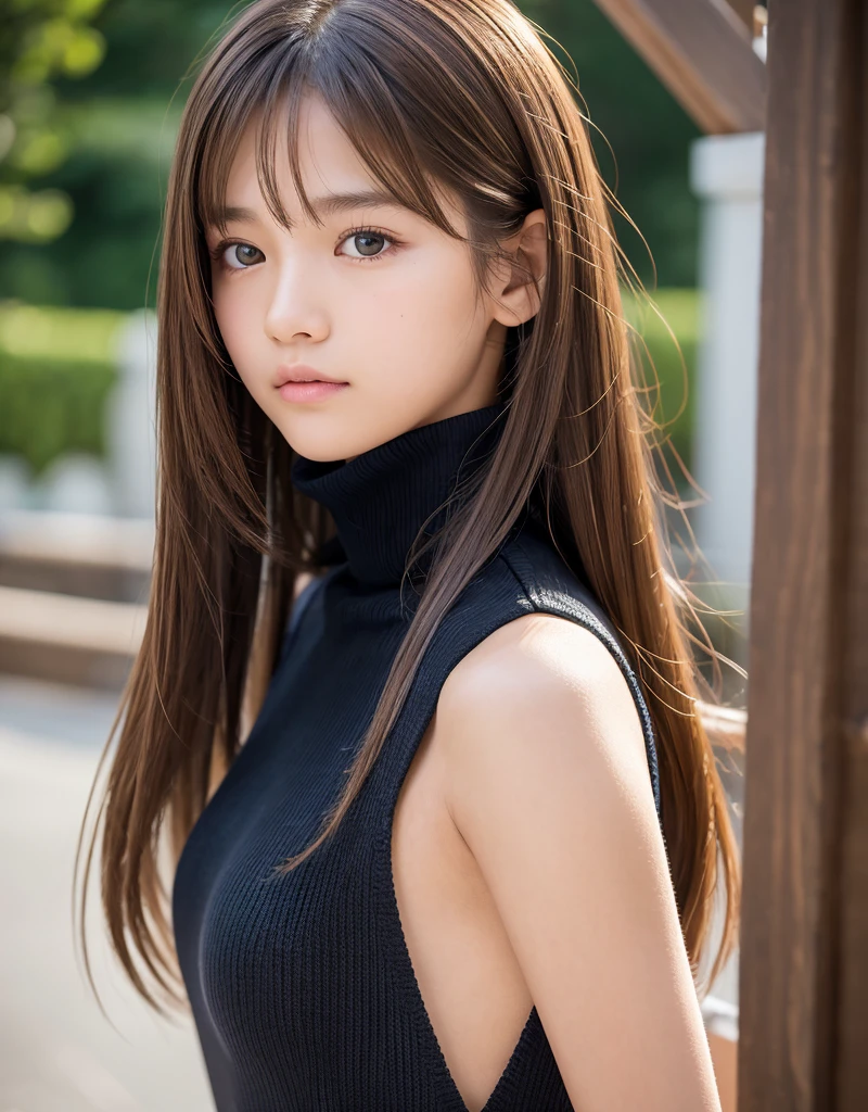 ((best quality photography, professional photography:1.5)), (glamour shot of girl:1.2), (professional lighting), (dramatic backlighting), looking at viewer, best photo pose, 1girl, detail skin texture, (brown hair:1.3), (depth of field:1.5), (simple background, indoor), (cowboy shot:1.5), ponytail, light smile, makeup, lips, sagging breasts, sharp jawline, (white tank top), (black leggings), ((8K, UHD, RAW)), (masterpiece, best quality), ((highly and ultra realistic)), (photorealistic:1.4), (chromatic aberration), High quality texture, High quality shadow, extremely intricate detail, ((extremely delicate and beautiful)), ((beautiful and aesthetic)), (korean mixed, gorgeous beautiful-19 years old-women),
