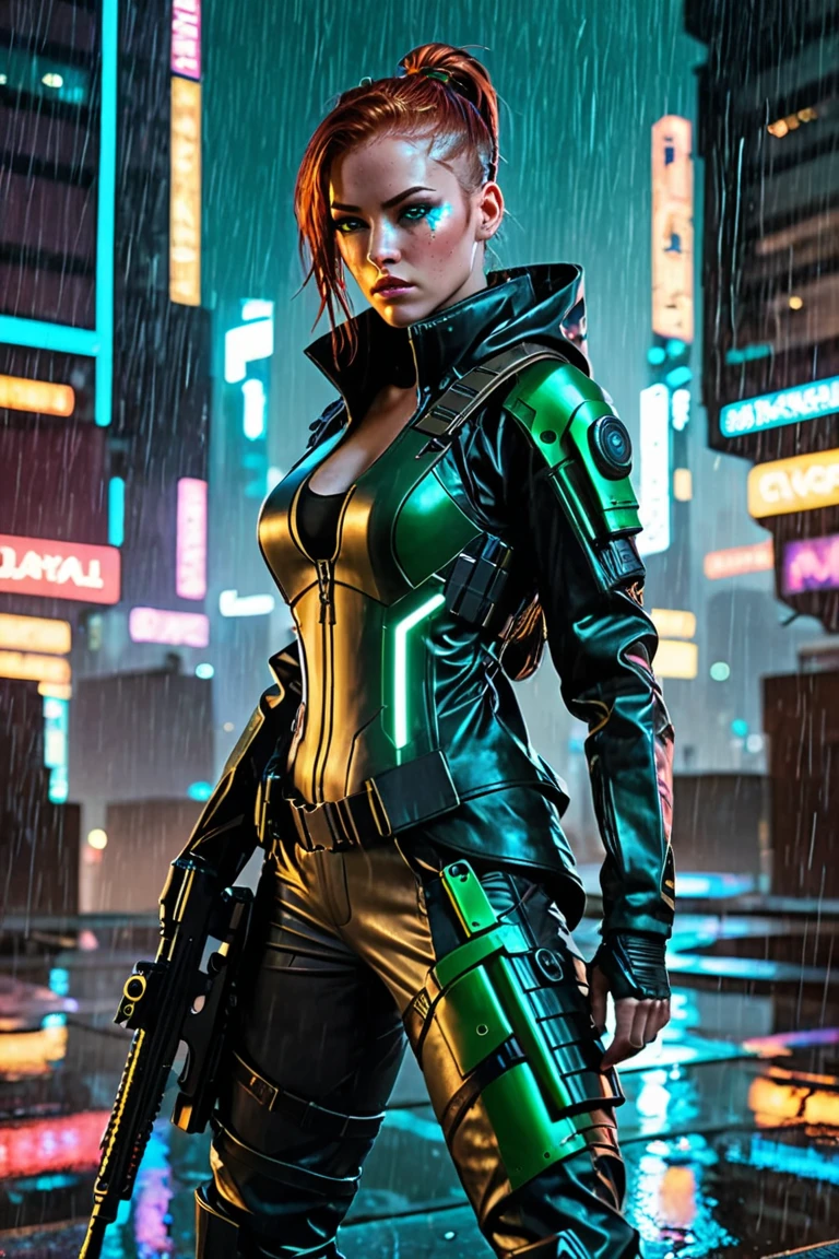 Extraordinary portrait of an unfamiliar microscopic cyberpunk ,2 girl, showcasing their adorable and small features over a green tech-infused high fashion style, meticulously captured in professional photography. 8k resolution guarantees a stunning level of detail and beauty for this intriguing and exotic extraterrestrial subject, leaving the viewers in awe of its unique charm.
In this extraordinary portrait, a small and adorable cyberpunk is brought to life through the masterful blend of state-of-the-art technology and artistic vision. The distinctive blue tech-style fashion adorns their diminutive form, with intricate w