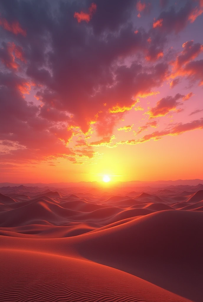 ((sun piercing through clouds)), ((tornado)), (sandstorm) in a desert, bright, ((sun rays)), ray tracing shadows, hyperrealistic, oil painting, intricate, concept design art, Octane render, 8K, masterpiece, sharp focus, (masterpiece:1.2), (best quality:1.2)