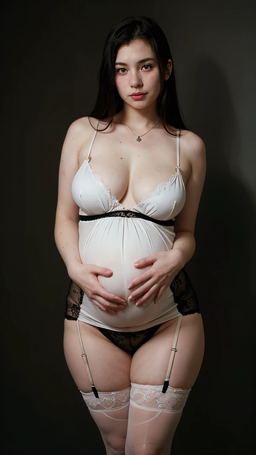 ginger milf big_breasts, bridal lingerie pregnant