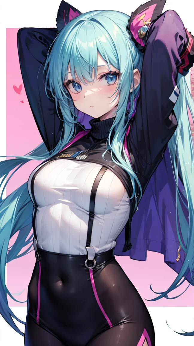 Anime girl with pink hair and blue eyes standing in a hallway, Ilya Kuvshinov com cabelo longo, menina anime sedutora, anime moe artstyle, humanoid pink female squid girl, haruno sakura, feito com anime painter studio, Menina anime com cabelo longo, Anime Garota do Futuro, arte cg anime suave, visual anime de uma menina bonito