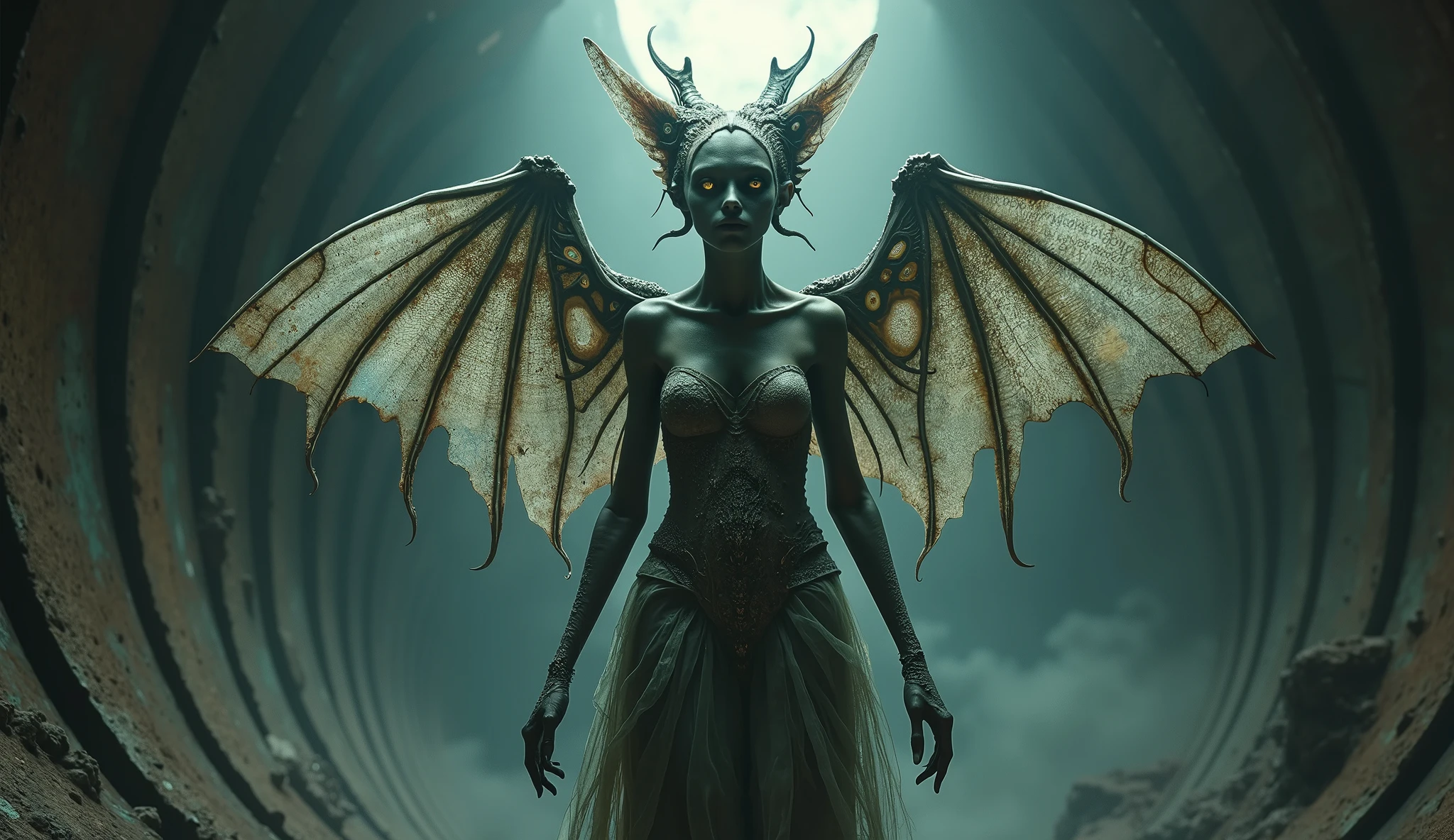 Callizto: Who are you?
Female Cenobite: Explorers in the further regions of experience. Demons to some. Angels to others
Callizto: It's just a puzzle box!
Female Cenobite: Oh, no. It is a means to summon us.
Callizto: Go to Hell!
Female Cenobite: We can't, not lone.
It will tear your soul apart.
There are no limits.
Satan's done waitin'.
We have such sights to show you.
Demon to some. Angel to others