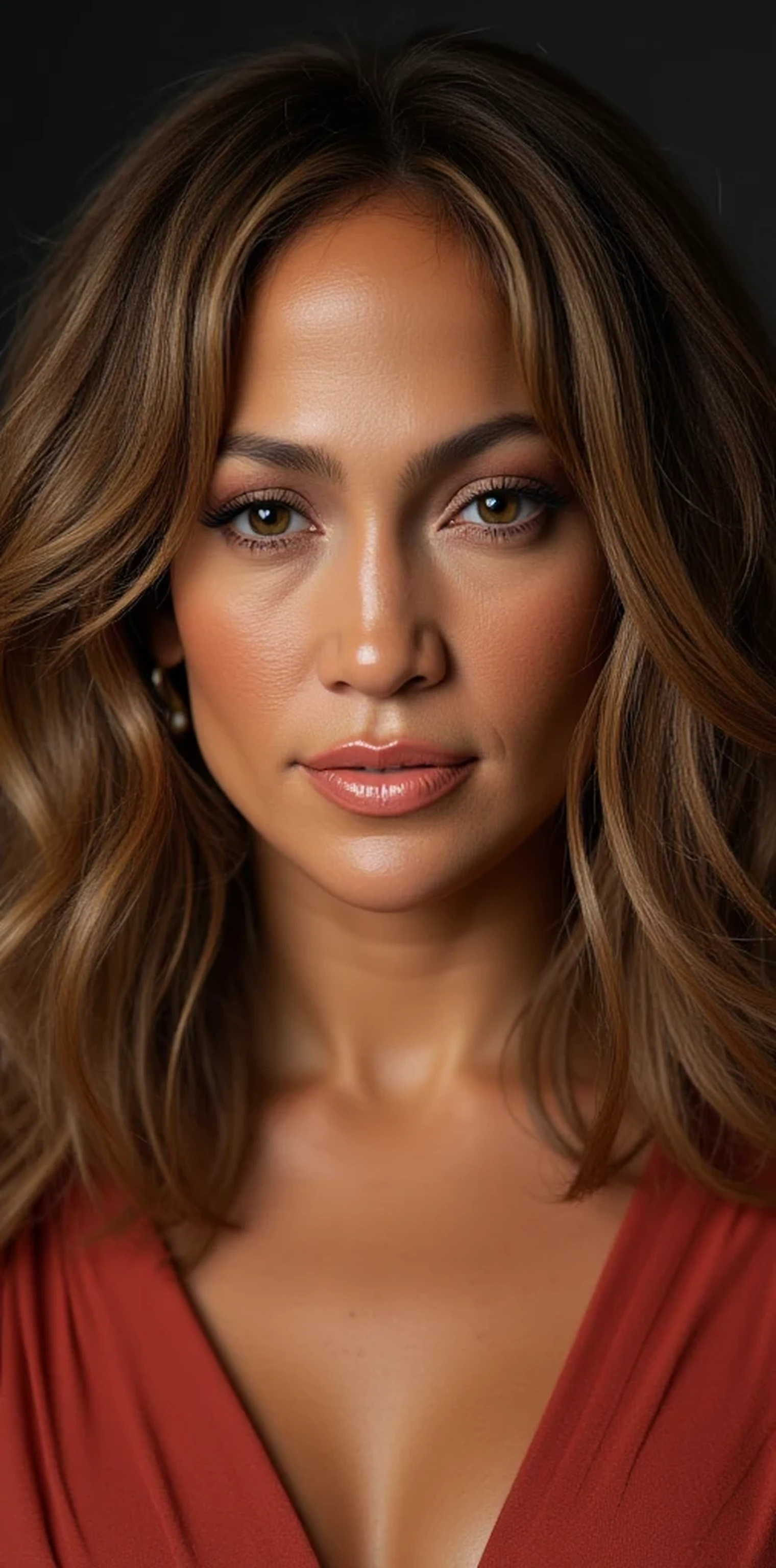 Jennifer Lopez, Black Tight Top, Daisy Dukes, Best Quality, Masterpiece, High Definition, 1 Girl, Porcelain Dress, Hair Accessories, Necklace, Jewelry, Beautiful Face, On Body, Tyndall Effect, Photorealistic, Dark Studio, Edge Lighting, Two-Color Lighting, (High Detailed Skin: 1.2), 8k UHD, DSLR, Soft Lighting, High Quality, Volumetric Lighting, Open, Photo, High Resolution --auto