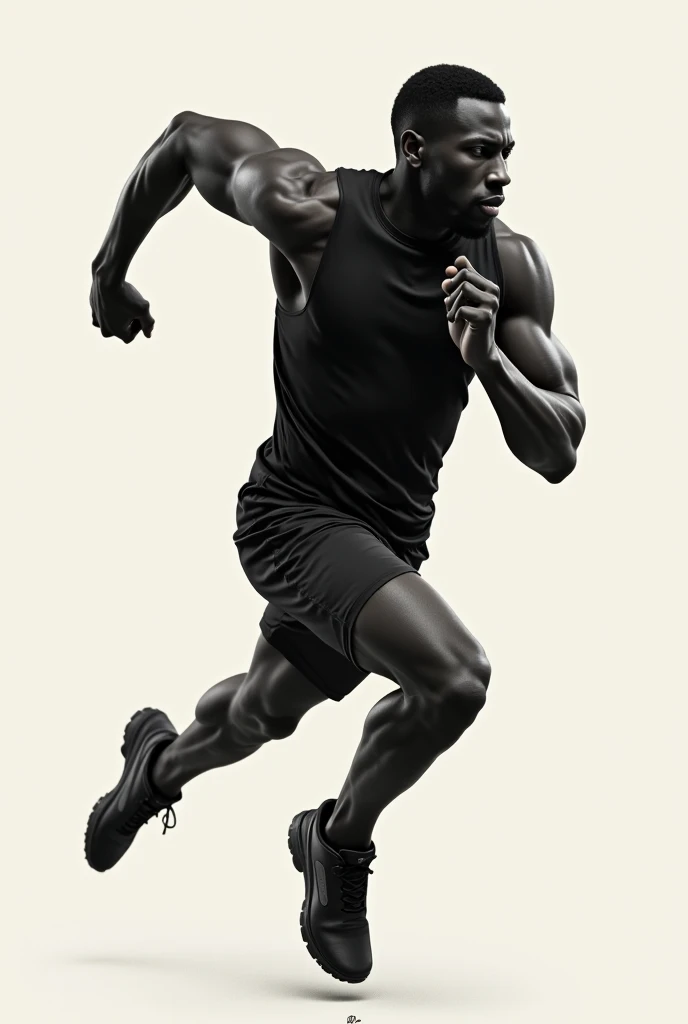 Im athletic racer runner #M. Usman