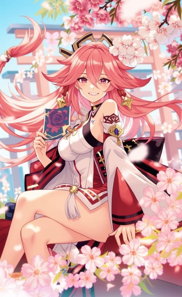a close up of a woman in a corset with a Fox ears, attractive fox girl, Yae Miko genshin impact, seductive anime girl, beautiful anime catgirl, female anime character, keqing from genshin impact, anime waifu, anime catgirl, characters from azur lane, ayaka game genshin impact, extremely detailed artgerm, anime character art, well rendered