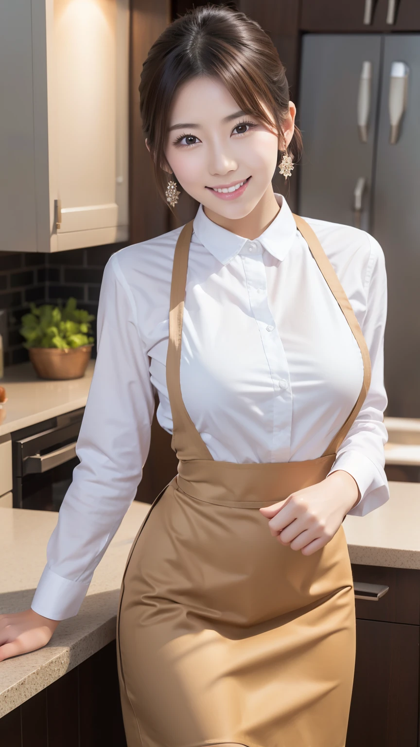 kindergarten teacher,big ,apron,milking,breast milk. highest quality,masterpiece,figure,very delicate and beautiful,wonderful,finely,masterpiece,official art,very detailed,super detailed,High resolution,very detailed,realistic.