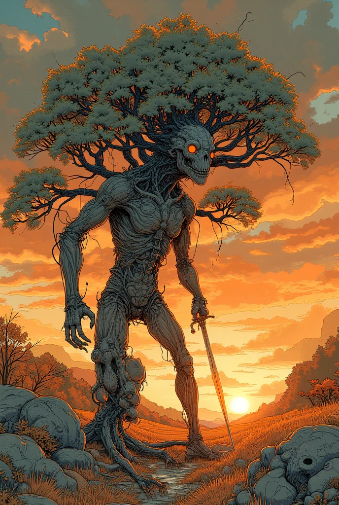 colossus, forest kodak skeleton, boom engine fantasy being, blood octane glitchcore, beksinski, japan, cannon cinematic, hyper render, dan druid eye final mask, the providence, / hornwort, k, station, key insect, rutkowski eye from coherent 4 artstation, intricate giygas render, high bak, very oni spell, close,