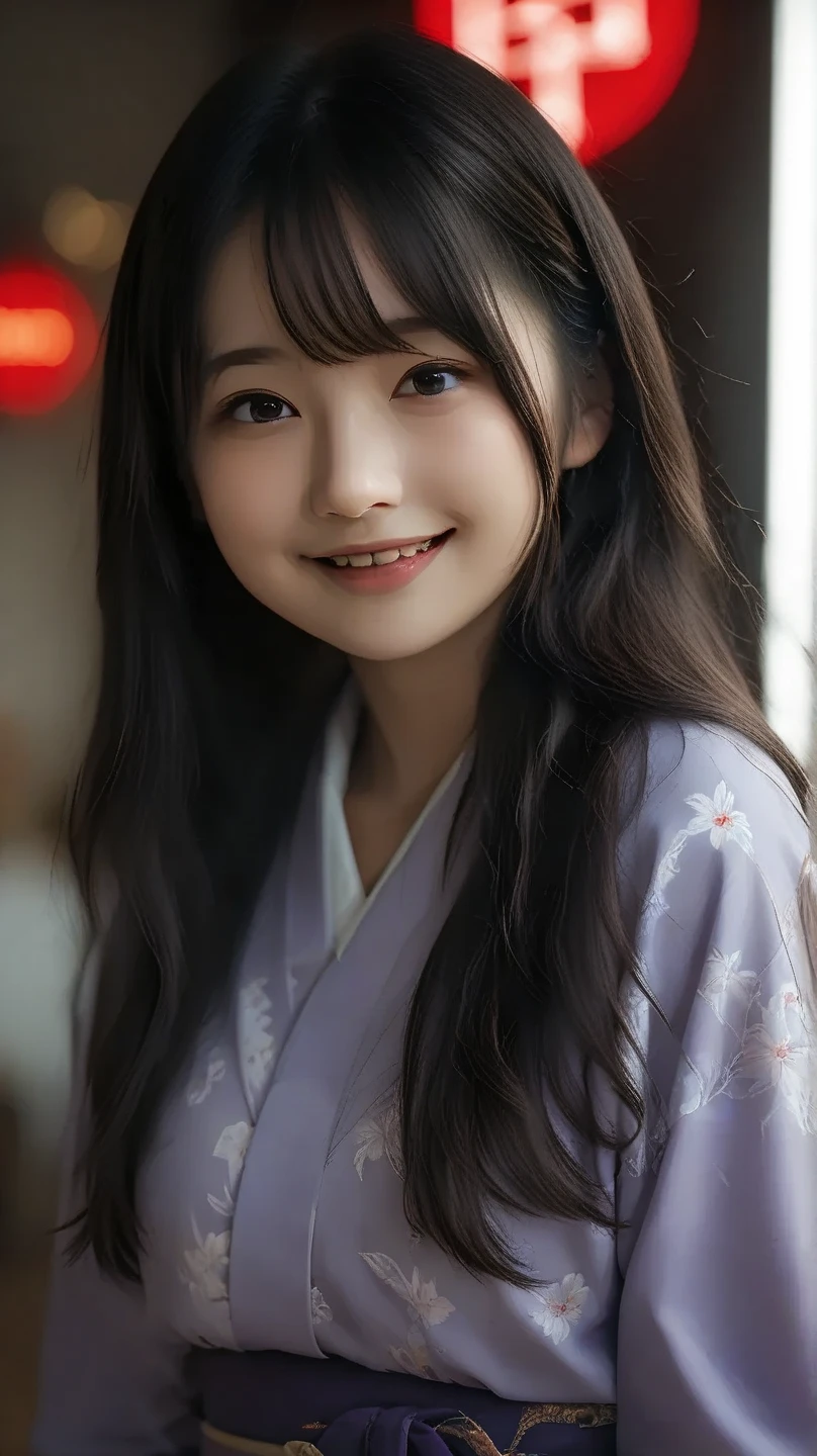 Best image quality, Focus, Soft light, Black hair, (Japanese)), (((Front, 15years old))), (Depth of field), Ultra high resolution, (Real: 1.4), RAW photo, (( school teacher outfit)), smiling face, at school