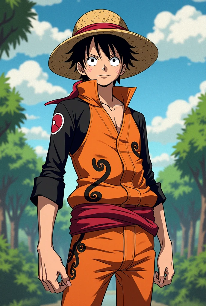Naruto and luffy
