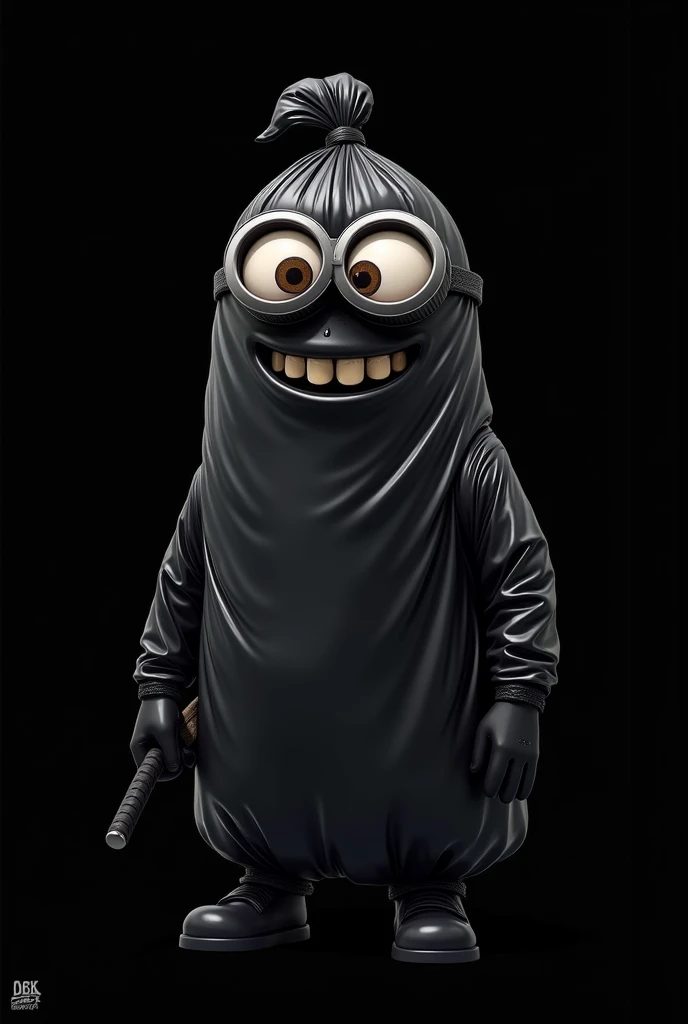 Lgarbage Character It's a black garbage bag character, but it's a speculative garbage bag ...