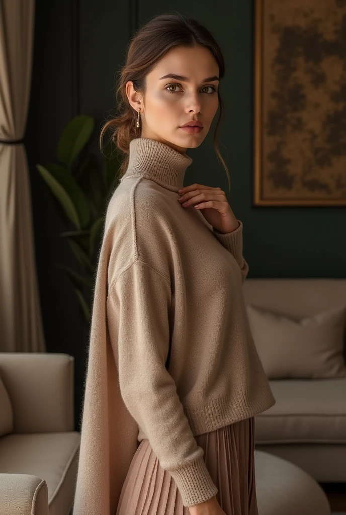 ((best quality)), ((Meisterwerk)), (Detailliert), Perfektes Gesicht, 1.1, Hochdetaillierte Gesichts- und Hautstruktur, Detaillierte Augen, symmetrische Augen, Anna Björn a 21 year old blonde swedish girl, full body picture, cute makeup, cute poses, modest clothing, aesthetic instagram pictures