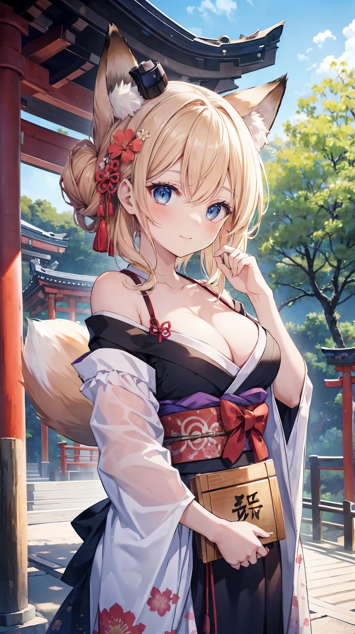 picture quality: (ultra hyper-detailed、Hi-Def、Kyoto Animation Style Anime Illustration、Top Quality Official Art Feature:1.6)、charicature: Detailed beautiful face and eyes、Highly detailed body、Nice hands with very detailed hair、perfect hand、beautifull hands、(1girl in:1.4)、(Chibi:0.8)、(kawaii:1.2)、(a cute:1.2)、(1 : 1.1)、Cat's ears、(seducting: 1.2), elegence , (blush on: 0.7), Detailed beautiful face and eyes、Highly detailed body、Nice hands with very detailed hair、perfect hand、beautifull hands、(1girl in:1.4)、(Chibi:0.8)、(kawaii:1.2)、(a cute:1.2)、(boobs loli)、1 girl、Cat's ears、(Large、cleavage looks bigger、Brown-haired、Semi-long hair with trimmed hair、 Floating hair, Ahoge, Items: Ninja Sword, shuriken, Kunoichi costume,
place: Hidden village or training grounds
State: Engaged in diligent training
Theme style: Action and mysterious world of ninjas