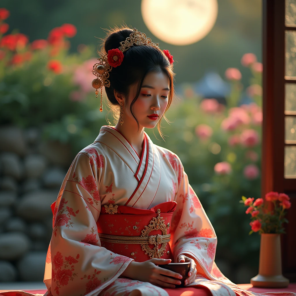 (0206) Theme: Moonlit Tea Ceremony