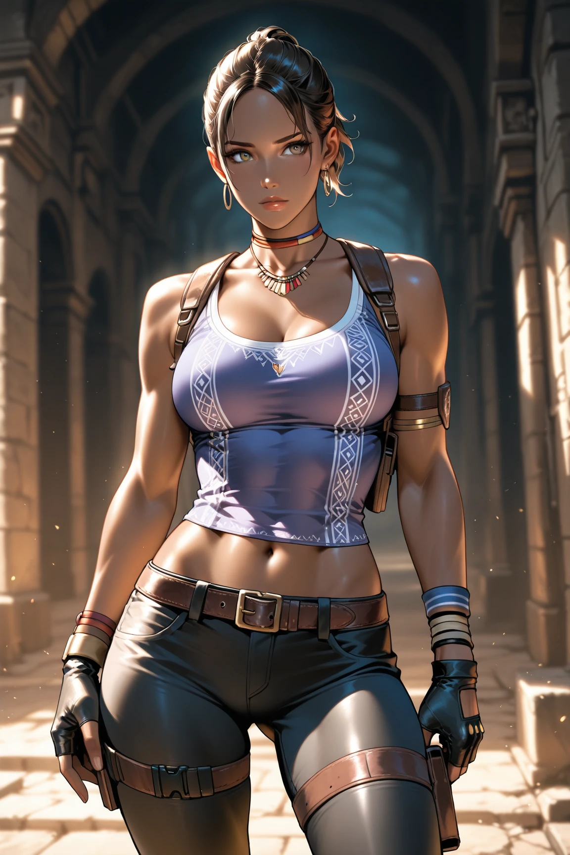 strong game character