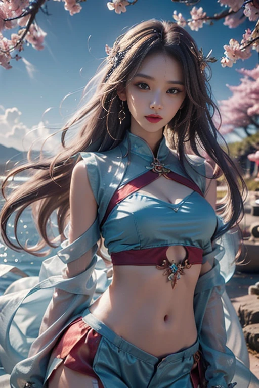 (1girl:1.3),solo,__body-parts__,
official art, unity 8k wallpaper, ultra detailed, beautiful and aesthetic, beautiful, masterpiece, best quality,Fantastical Atmosphere, Calming Palette, Tranquil Mood, Soft Shading,
Miko priestess, charm spell, talisman familiar, shrine maiden duties,