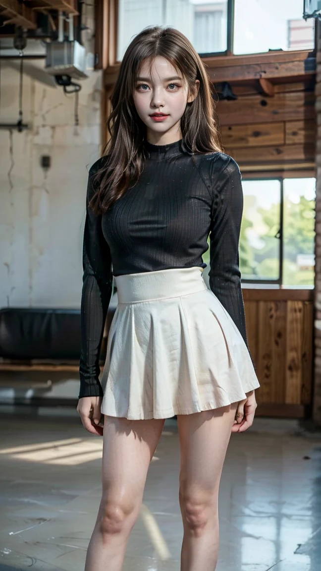 Korean girl upskirt、I want to enter、I want to be crushed
