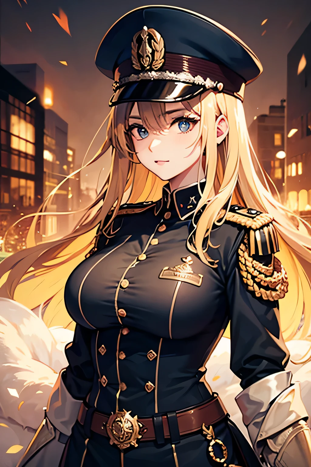 最high quality、Best image quality、masterpiece、girl((Age 25、 By becoming、Best Bust、Medium Bust,Wide open breast tea、Red glowing eyes,Blonde、Red Mesh、Disheveled Hair、Lointail、thin,The highest valley、Open chest、Luminous Wristbands、hair ornaments、Show the whole body,Black tank top、Red Bandana、Shortuscular、revolver、scar、Military Cap、Shooting Pose、Full body scar、Fighting Pose)),high quality、Beautiful art、background((Photography room))、Flight、Flying debris、Written boundary depth、movie、Visual Arts、Perfect art、8K,Genuine,