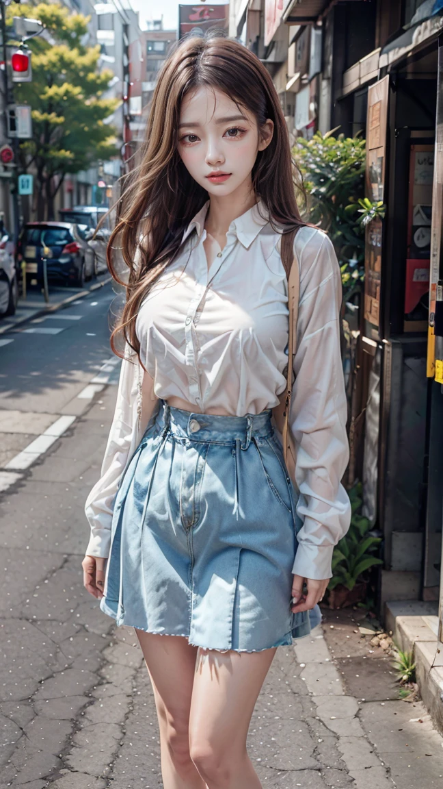 Transparent shirt,no suspenders