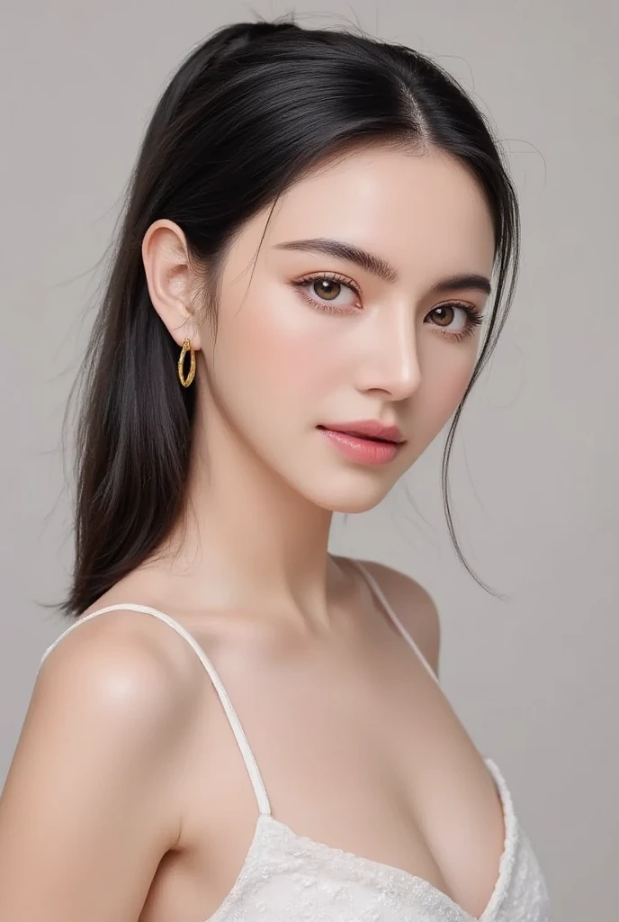 (((32k,Very high resolution, Attention to detail, Very accurate,Masterpiece Girl 1))),RAW Photos & Realistic atmosphere,Beautiful dark blue eyes,Mouth details,Glossy lips,Fine eyebrows,Soft white skin that shines in every detail,,Detailed drawn eyes、Very beautiful eyes with blue pupils,Detailed lips、Very beautiful face,Very well-formed face、A vivid face,Beautiful, shining lips,Beautiful Eyebrows,Infinite Reality,Best Design,(A very cute 16 year old girl from Daybook,Healthy Style,Beautifully shaped breasts,Very cute beautiful girl,Girl:1.5),The best natural makeup,Day Book Ide,Korean Idol,Young sensual idol,Watery eyes,Beautiful ass,Beautiful feet,,Camel foot,My fingers5Book,Attention to detailLong, slender legs:1.3),超A high resolution、,Natural and realistic faces,,Her pure eyes are so cute,(((Photorealism))),Reality Live Action,(Fashionable earrings,,necklace,bracelet,gyuru,shiny nail art:1.6),(Disgusting「Sexy micro bikini,Micro Mini Skirt,Kind-hearted 16-year-old high school girl Girl,Light brown hair,shortcut,solo,Natural makeup close to bare face:1.7)(the camera is below,Photograph the upper body, The cameraman approached her and forced her to kiss him.,pamper,Eyes are definitely closed,Young and cute beautiful face,A spoiled 16-year-old high school girl,horse riding,:1.8),Pitch-dark room,A faint light on the upper body