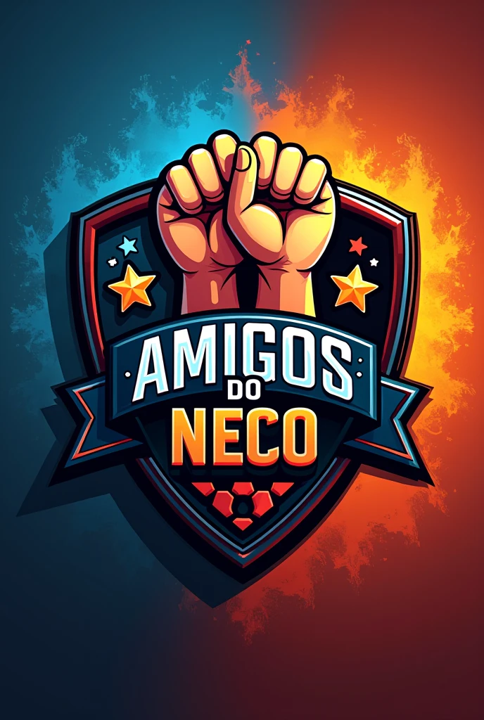As soon as you say "AnonHunters Libertadores" with cannibal style font orange with black, flames of fire hues, on the back in high definition you can see a skull man taking off the Anonymous mask