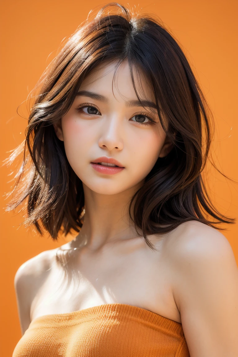 ((Highest quality, 8k, masterpiece:1.3)), concentrated:1.2, Perfect Body Beauty:1.4, Hips:1.2, ((Layered Haircut, chest:1.2)), (nude:1.1) , (rain, street:1.3), Completely naked: 1.1, Highly detailed face and skin texture, Beautiful Eyes, double eyelid, White skin, Long Hair, (shut up: 1.3), 平たく小さなchest、Completely nakedで