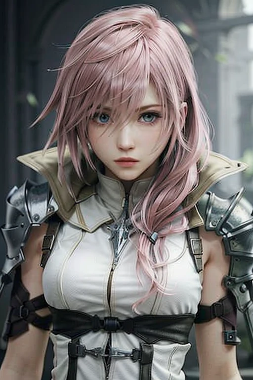 (masterpiece, highest quality:1.3)
Lightning FF13, 1 girl, alone, long hair, pink hair