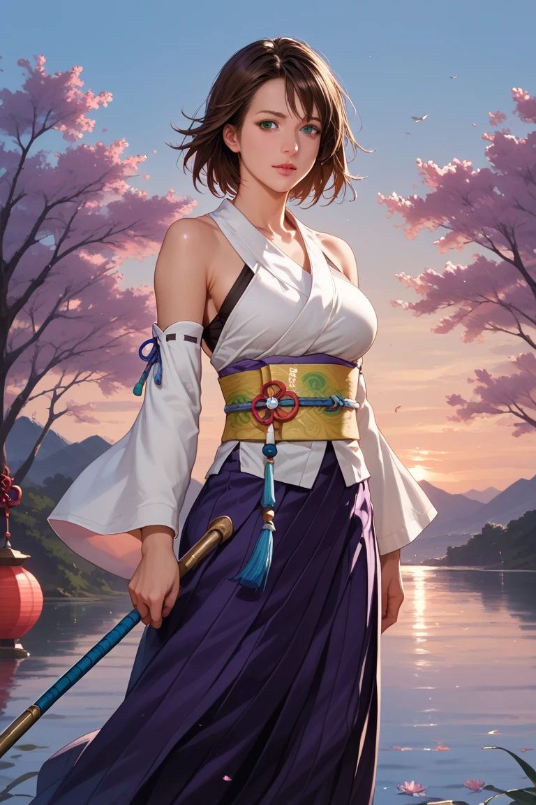 a close up of a woman with a sword in a white dress, a character portrait by Yang J, trending on cgsociety, fantasy art, beautiful character painting, artwork in the style of guweiz, guweiz, white hanfu, flowing white robes, full body wuxia, epic exquisite character art, stunning character art, beautiful female assassin