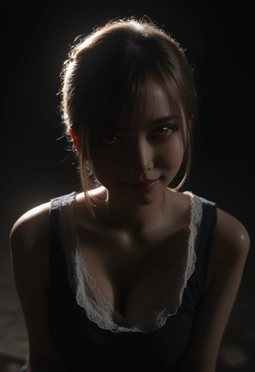 anime beautifull and sexy girl without clothes