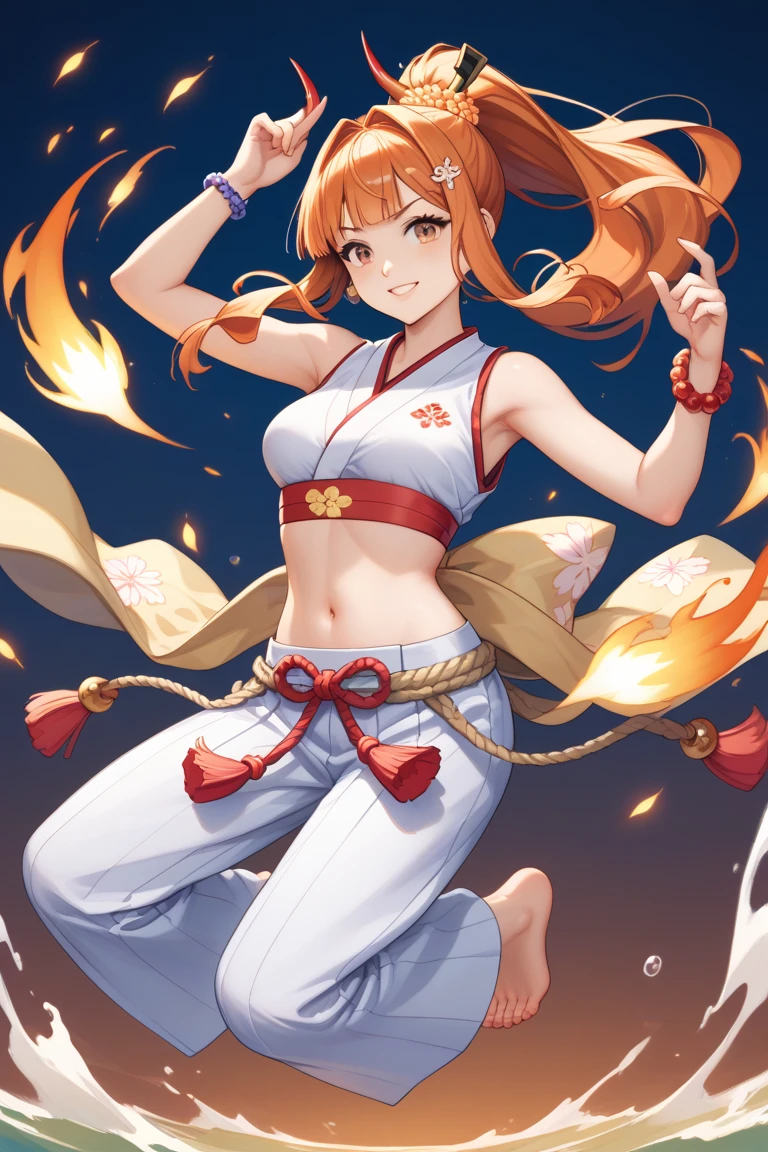 Ultra-detailed wide-area camera captured a stunning masterpiece of Asuka, the iconic 90s Japanese anime character, with her distinctive orange long hair styled in two playful ponytails. Dressed in traditional Chinese clothing, her attire showcased intricate Chinese elements fitting for the Showa era. Hand-held firecrackers added a burst of vibrant colors to the scene.
Masterpiece, best quality, Asuka's portrait exuded the essence of the retro character style that resonated with the Eva series, created by visionary anime director Hideaki Anno. With detailed painting techniques reminiscent of the Chinese brushwork style, the 1.6