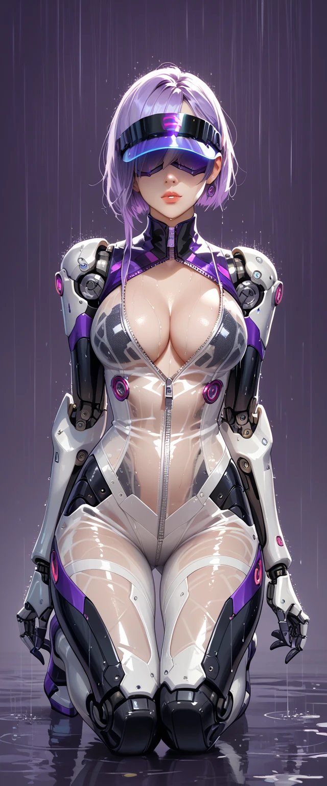 （masterpiece、8K、Ultra-delicate、hight resolution），(((Female Ultraman)))，(((No muscles，large Boob)))，(her head is tapering,The body is made of red and silver，pink armor,The arms present a streamlined design，On the chest there is a round calculator，Looks tall and thin，The overall shape is streamlined、Modern)，posed for photo，city ruins，backgroung details,NSFW,Cameltoe,the morning sun,((Open pussy:1.2)),((wet pussy:1.4)),(silver ponytail:1.1),(woman with penis:1.5),(erected penis:1.3),Masturbation,penis focus,show off penis,spread legs,((red blush,Crying face)),from below,(muscular legs:1.3),(cum),((Shibari, arms behind back:1.4)), ((hands on back)), ((amarrada com cordas)), ((hands tied back)), ((rope restraint)),((big black Dog collars:1.1)),metal collar,sitting,