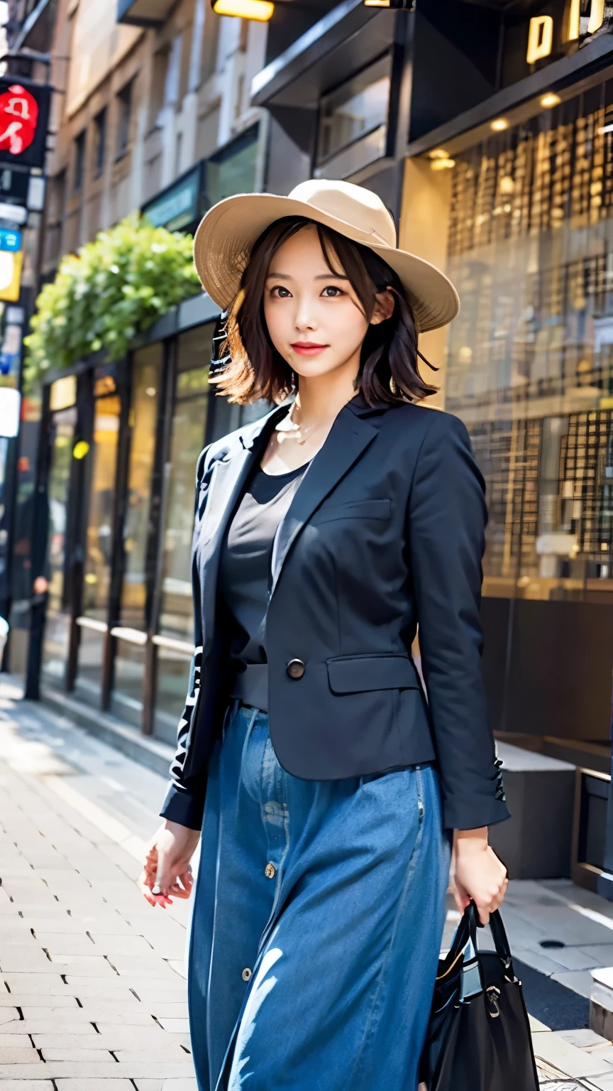 Top quality, one beautiful woman, plump,35mm lens,f/1, figure of a person walking