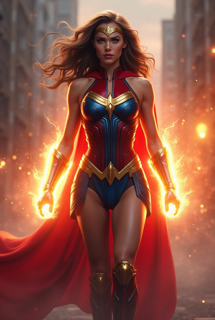 Flash combined wonder woman