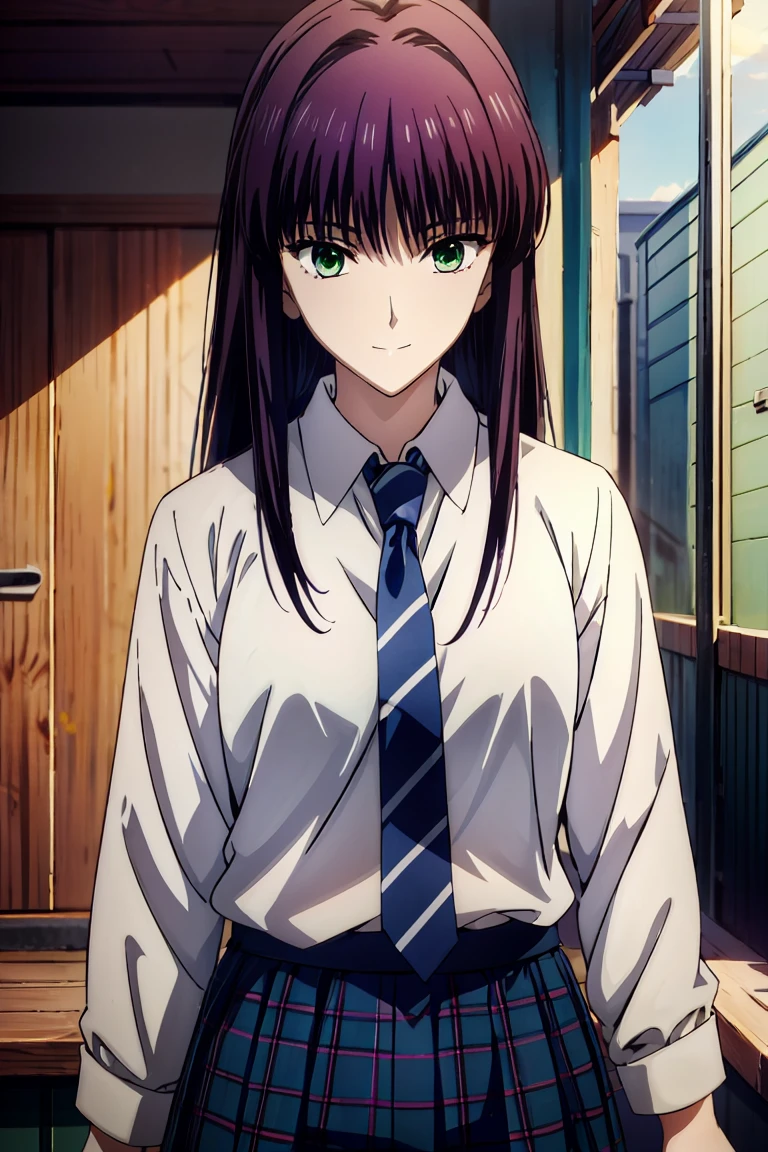 赤 purple hair, GREEN EYES, eyes like jewels,((最 high quality)), (( Masterpiece)), ( Details), 1girl , sexy,smile face, blazer uniform,赤 purple hair, GREEN EYES , eyes like jewels, 超 high resolution, ((( GREEN EYES))),赤 purple hair, beautifulアニメ高校の女の子,( Masterpiece:1.2, 最 high quality ), ( exists, photo exists:1.4), beautifulイラスト, ( natural light , Movie Screenplay ), nsfw, watch viewers , COWBOY SHOOTING , Front view of the company :0.6, seat, Japanese, university student の女の子, perfect face, beautiful髪, beautiful顔, beautiful and amazing eyes, beautiful鎖骨, beautiful体, beautiful胸, beautiful太もも, beautiful足, beautiful指 , ((( navy jacket ), light blue shirt , details beautiful DEL I'm CATE EYES FULL OF DEC I ON , Black Sox, blue tartan ribbon tie )), ( beautiful風景), evening , Riverside, walk, smooth anime CG art , 魅惑的な Anime Girl , Let's Make a Girl in a Long Coat , high resolution, 非常に Detailsななイラスト, DARK BLUE PLEATED MINISKIRT VIBRATOR , RAW Photo , film grain , are standing , U high resolution and 8K Connection , 長い赤 purple hairと GREEN EYESをした Anime Girl , Anime Moe art style , 若い Anime Girl の接写, smooth anime CG art , beautifulアニメの university student の女の子, Anime Moe art style , シュールな university student の女の子, Anime Girl , 魅力的な Anime Girl , シュールな university student の女の子, GIRL WITH SHINY CLOTHING , high resolution, CG Details , high quality shadows, beautiful、delicate face、すべての Details , ディテール beautiful DELICATE EYES FULL OF DECISION,break( high resolution8Kの壁紙 ),(高度に CG Details 8kの壁紙),Makima ( chainsaw man ),Scathach ( destiny / GRAND ORDER REQUIRED ),reika shimohira , high resolution, とても繊細で beautifulCGイラスト,最 high quality , exists Feeling , exists fabric, exists texture,((( debris flies))), (((最 high quality ))),8k,At 32k, Masterpiece, beautiful and charming anime woman , supermarket, 非常に Detailsな, high resolution,シュールな university student の女の子, Masterpiece, 最 high quality , high quality , Freshness , high quality texture, high quality shadow, 高 Details, sex, seat, university student , alone,I, alone, alone, ADULT BIB , beautiful長い脚, beautiful胸, beautiful太もも, Tight legs , beautiful leg line , Slender Waist in an Unmanned Bar ,Mature body girl, Big breasts only , beautiful胸,reddish purple hair, purple hair, BLACK CURRANT HAIR , charming Anime Girl , colorful hair, straight hair ,shy smile,幸せそうなsmile, Brilliant appearance ,cute smile,Cool Beauty, beautiful女性, handsome face , beautiful写実性, attractive figure , enchanting face , calm look , beautiful髪,smile, colorful eyes , GREEN EYES,Jade Eyes, beautiful目,bright eyes, DELICATE EYES FULL OF DECISION, Jewel Eyes ,Jade Eyes,( GREEN EYES:1.5), charming face ,8 heads,:: 174cm,彼女は首に necklace 身に着けています, necklace ,beaded necklace ,Magatama Accessories,smile,
