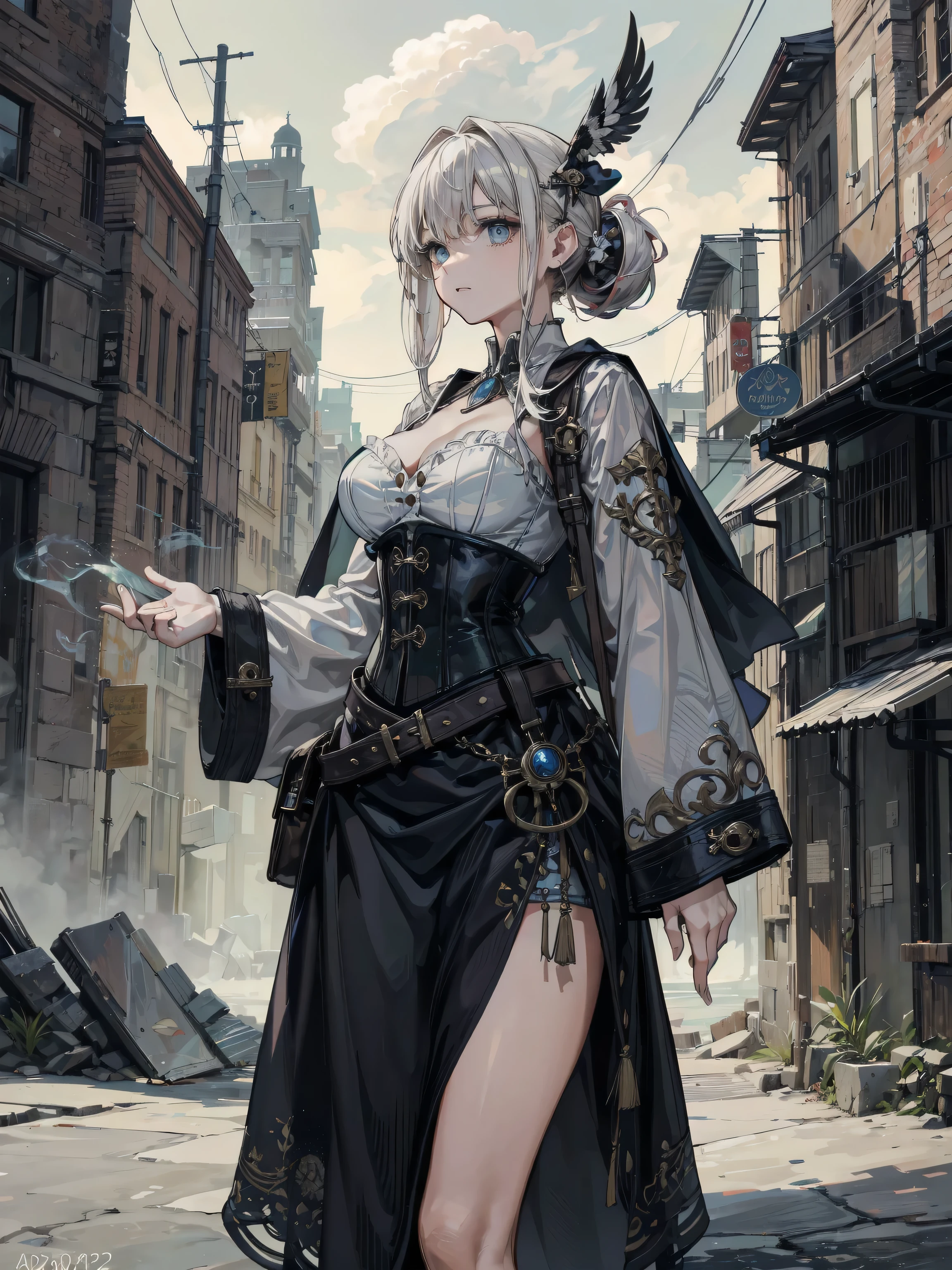 masterpiece,1girl,solo, <lora:crucifixionV1-000006:1>,crucifixion,