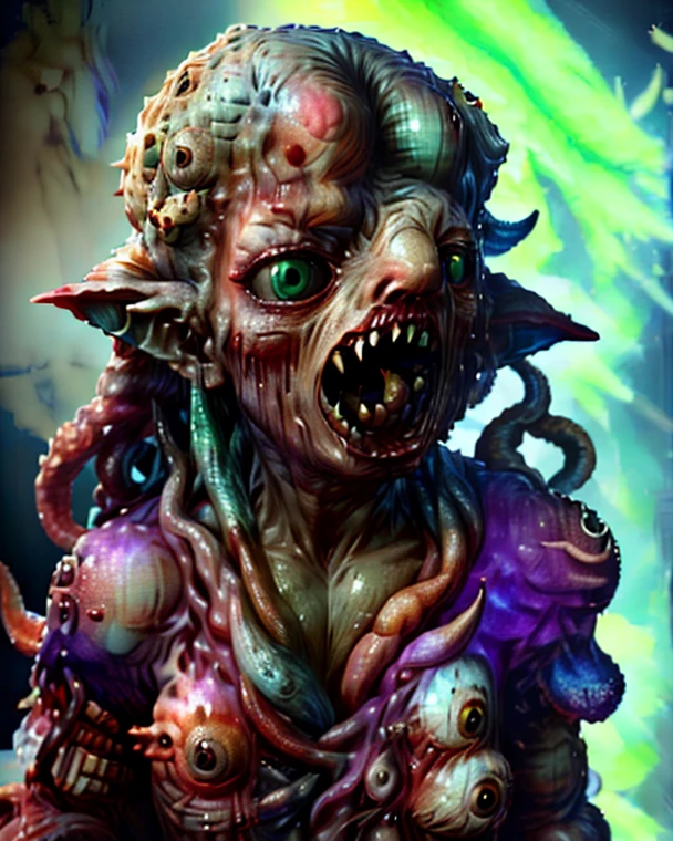 Uma marionete grotesca, with twisted ropes and expression of suffering, pende do teto de um teatro abandonado. Your joints creak as you writhe in unnatural positions. Around you, outras marionetes macabras assumem vida, each with its own frightening deformities.