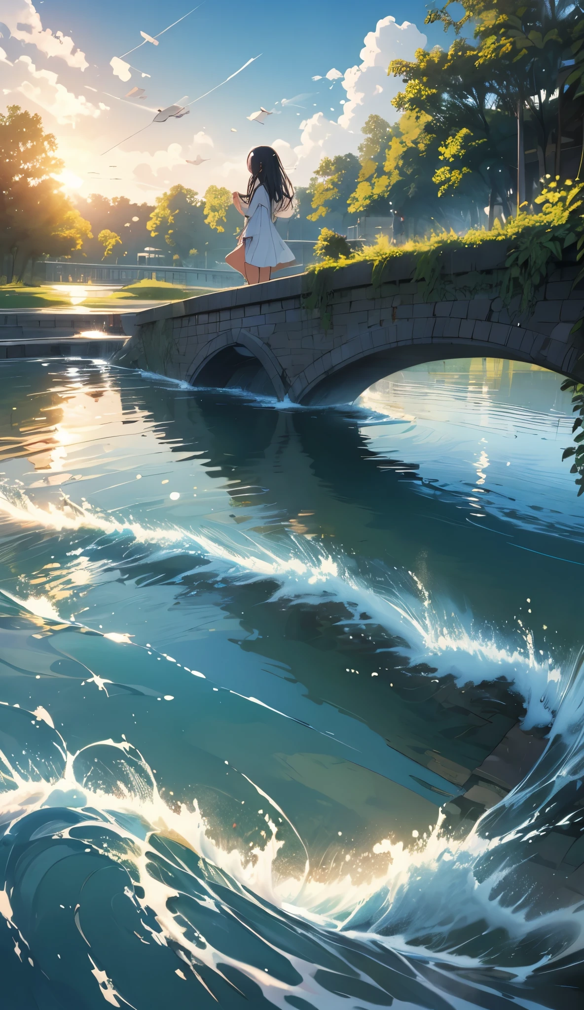 Girl on the water