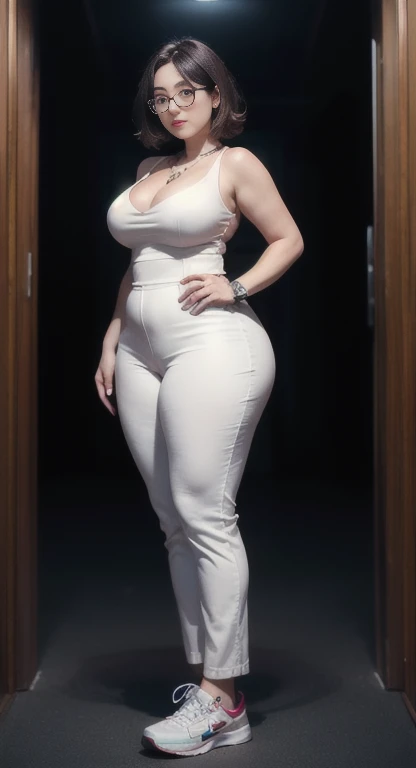 1 girl, furry, Toriel Dremurr, bedroom, fat ass, wide hips, curvy, slightly chubby, tall, full body, voluptuos, masterpiece, ultra high quality, detailed hands, detailed body, detailed face, heels, blushed, shy, mature female, tight dress, detailed fur, toon artstyle,