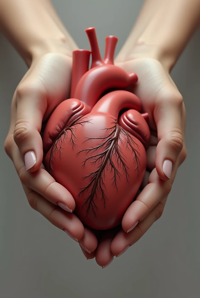 I want you to give me a cover for a book of poems titled pieces of my heart, where a hand is holding a real heart, and let it be fiction