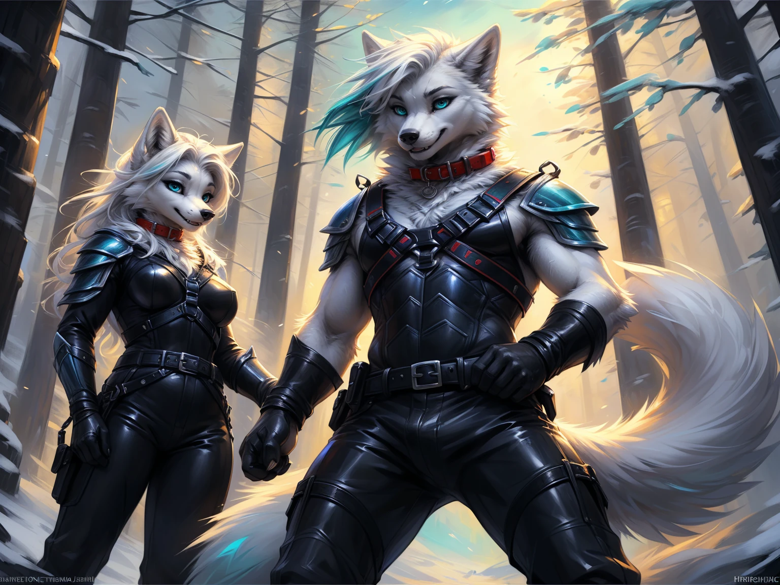 Couple of Sexy young anthro furry wolf male mercenary medieval soliders, slim endomorph muscular, anthro furry handsome gay shorter muzzle, handsome gay model male apperance, they both have homosexual sex in from behind position, one penetrate with his dick other's anus asshole from behind knelling on all fours, tighs wide open, dick erection, orgasm, messy gay sex, cum cumshoot, panting, body fluids, sweaty husk, loud moan, scars, worn out leather skimpy armament, low on hips heavy leather belt, old very worn out skimpy dirty linen material jockstrap, studded skimpy armlets breastplate armor, skimpy breastplate, leather bondages, fingerless leather gloves, smelly unwashed husk, dirty body look, desert rocky cave,