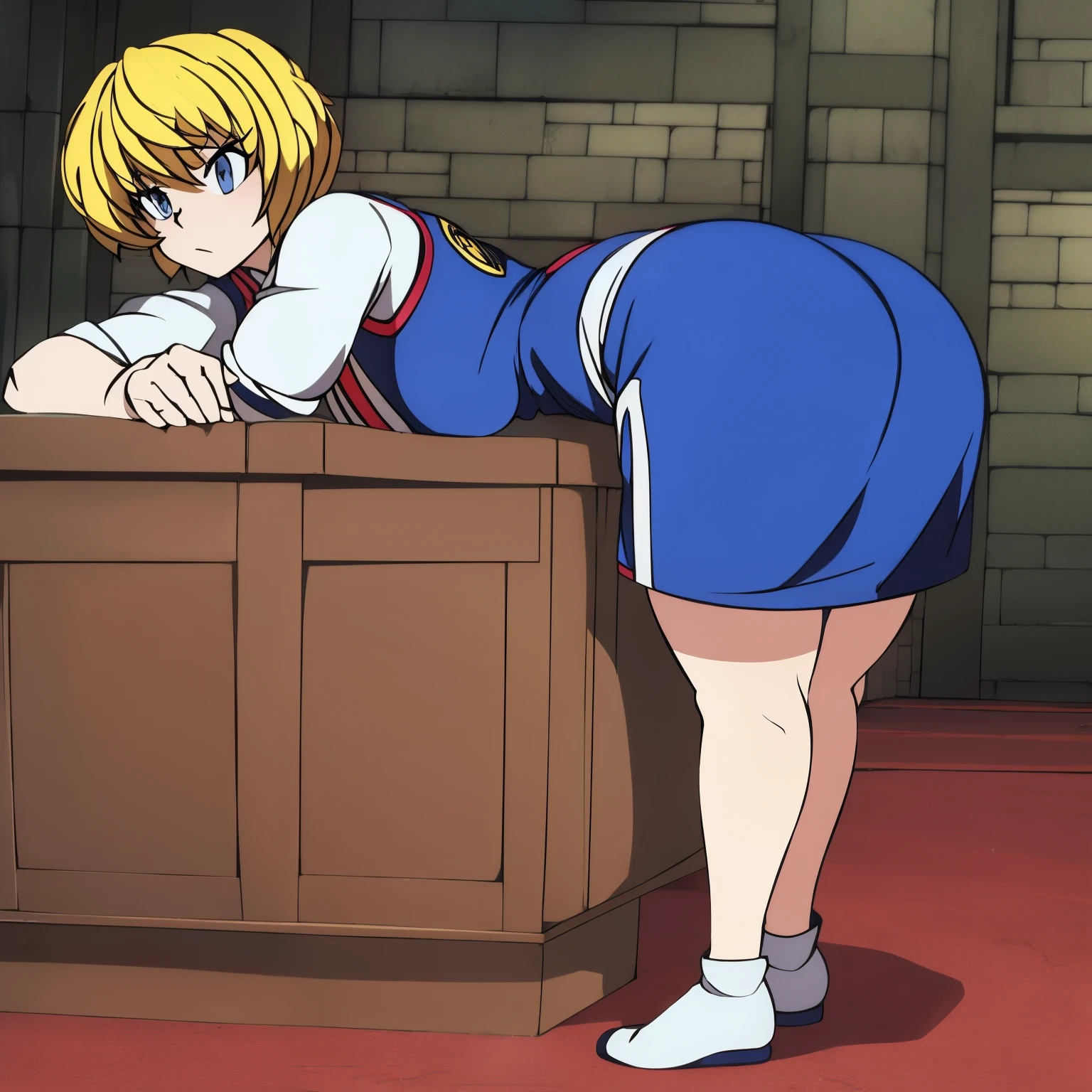 Kurapika, curvilinear, Big breasts, thick ass,Captain Kirb Style, of foot, sexy