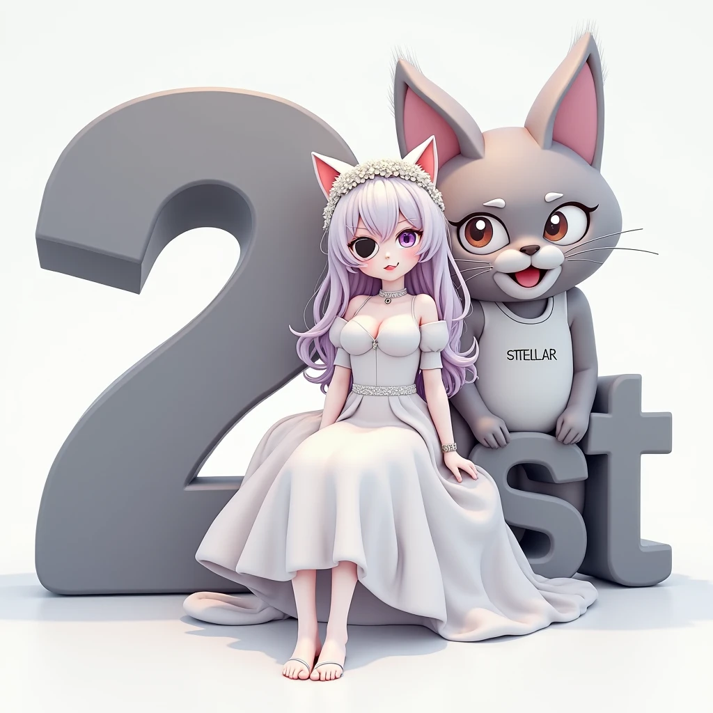 Masterpiece,High Quality,High resolution,The highest resolution,White background,solid color background,transparent background,no background,remove background,Complicated details,Highest quality,game icon,game icon institute,cartoon_style,full body,Cute Fluffy Barbie Monster,all separated