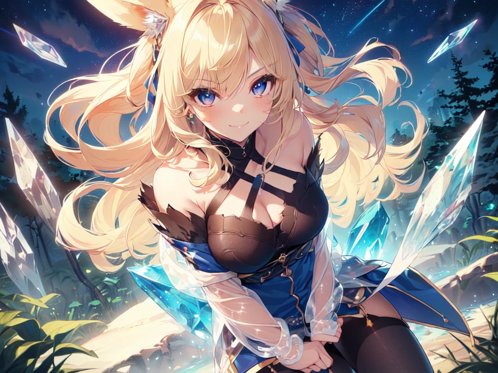 blonde beautiful girl blush fantasy cute beautiful girl looking at the sky smile alone sweat