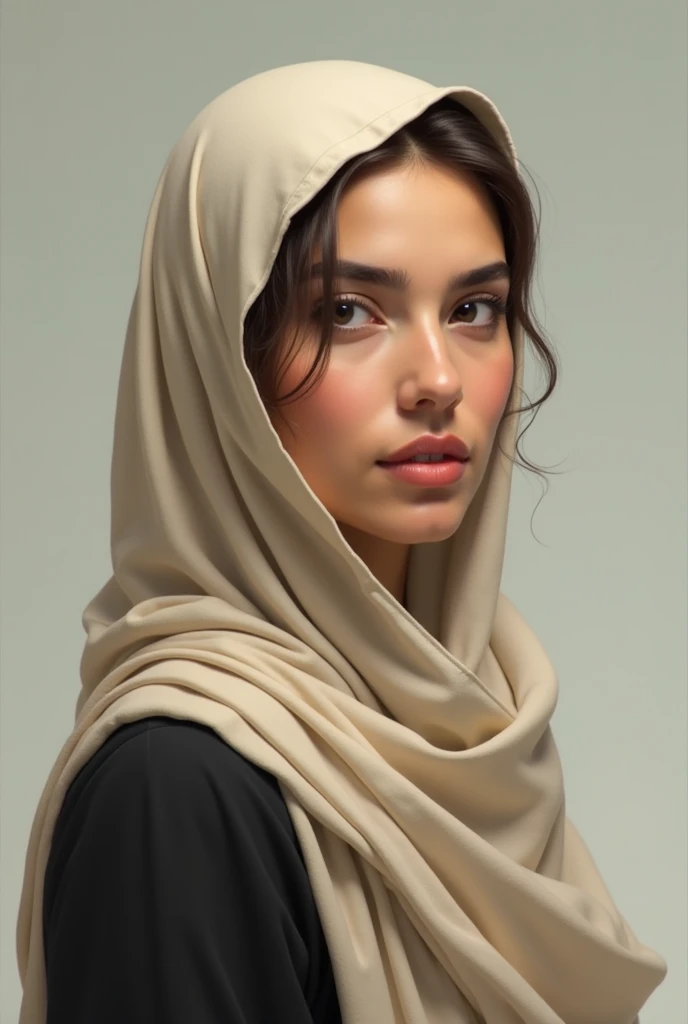 Muslim girl with hijab age 20